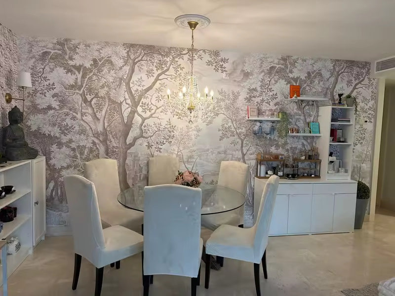 Bois de brume — papier peint panoramique
