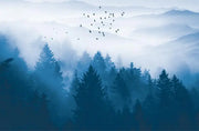 Envol dans la brume — motif 8, vue du motif 1