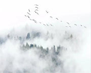 Envol dans la brume — aperçu du décor, vue 2