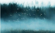 Envol dans la brume — motif 9, vue du motif 1
