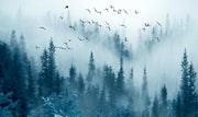 Envol dans la brume — motif 10, vue du motif 1