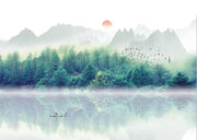 Envol dans la brume — motif 3, vue du motif 1