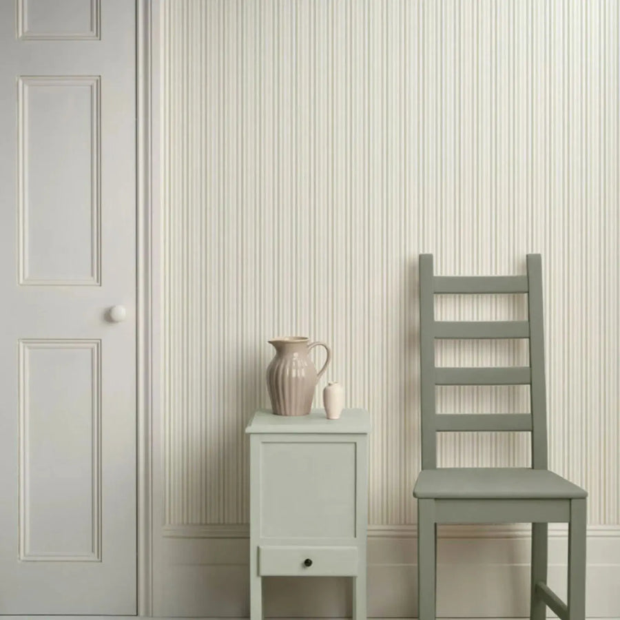 Rayures sauge — aperçu du décor, vue 1