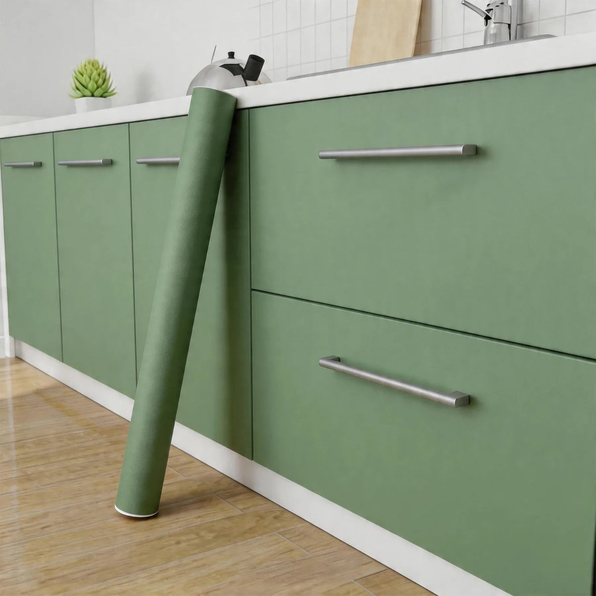 Vert mat — adhésif décoratif