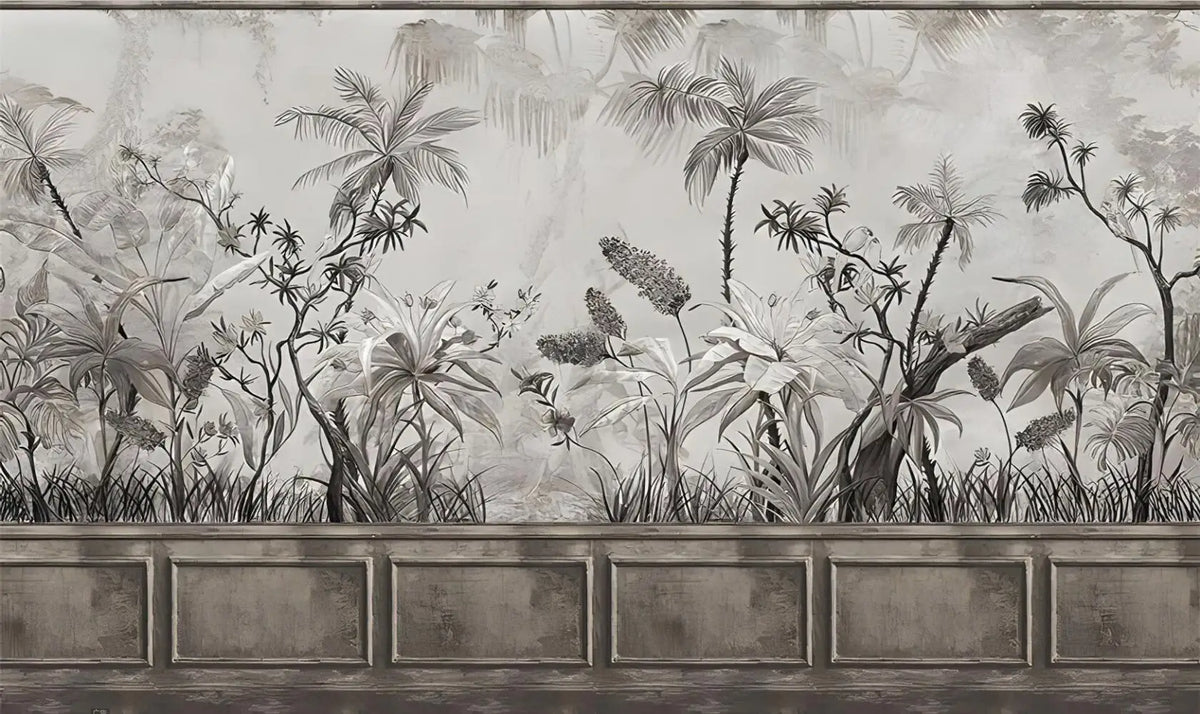 Palmeraie gravée — aperçu du décor, vue 10