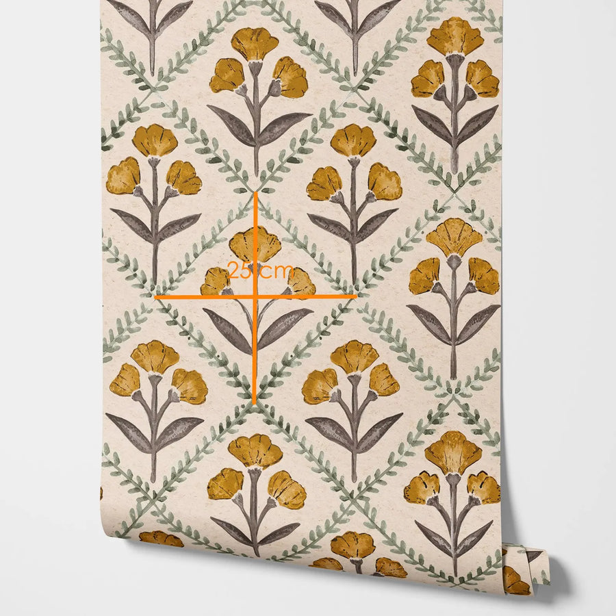 Fleurs solaires — aperçu du décor, vue 1