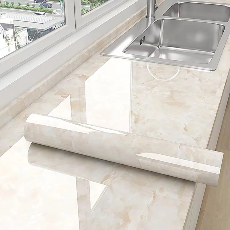 Marbre ivoire — adhésif décoratif pour meubles