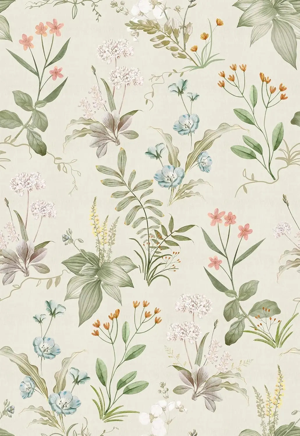 Fleurs d’herbier — aperçu du décor, vue 1