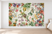 Bestiaire tropical — motif 10, papier peint dans une chambre