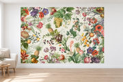 Bestiaire tropical — motif 10, papier peint dans un salon