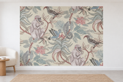 Bestiaire tropical — motif 17, papier peint dans un salon
