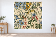 Bestiaire tropical — motif 19, papier peint dans un bureau