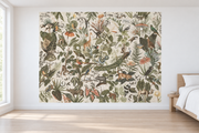Bestiaire tropical — motif 20, papier peint dans une chambre