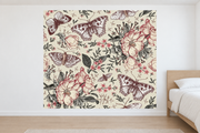 Bestiaire tropical — motif 7, papier peint dans une chambre