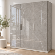Céladon — nuance 11, adhésif décoratif appliqué sur armoire