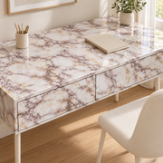 Céladon — nuance 4, adhésif décoratif appliqué sur bureau