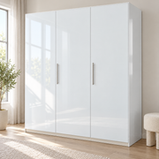 Céladon — nuance 8, adhésif décoratif appliqué sur armoire