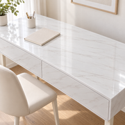 Céladon — nuance 9, adhésif décoratif appliqué sur bureau