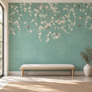Fleurs de cerisier — motif 3, mise en situation : entrée