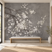Fleurs de cerisier — motif 5, mise en situation : entrée