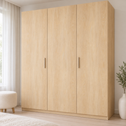 Chêne naturel — nuance 3, mise en situation sur armoire