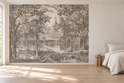 Las w stylu ryciny — fototapeta · Zdjęcie 26
