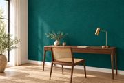 Maille de lin — Nuance 7, revêtement mural dans un bureau à domicile.