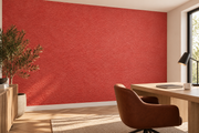 Maille de lin — Nuance 11, revêtement mural dans un bureau à domicile.
