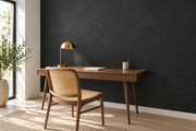 Maille de lin — Nuance 16, revêtement mural dans un bureau à domicile.