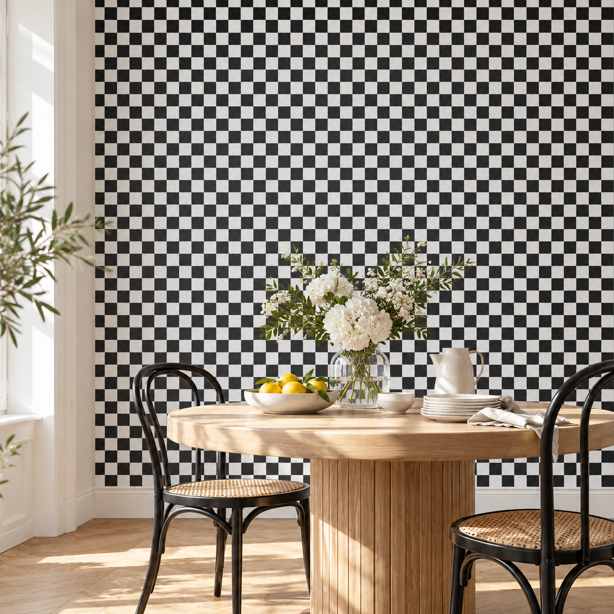 Farben und Materialien — Tapete als Rollenware