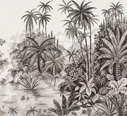 Palmenhain als Gravur — Fototapete · Foto 56