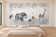 Aquarell-Safari — Fototapete · Foto 52