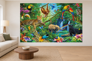 Aquarell-Safari — Fototapete · Foto 49